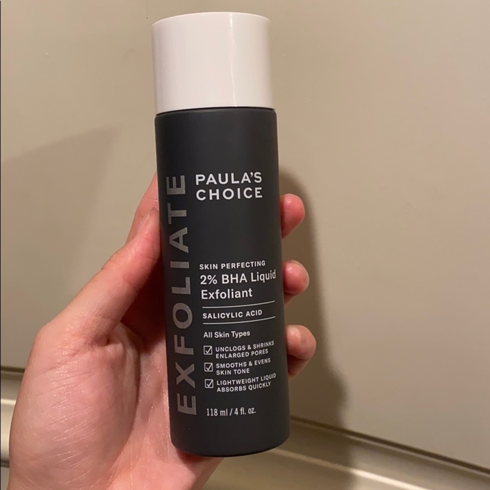 Paulas choice 2% BHA liquid exfoliant